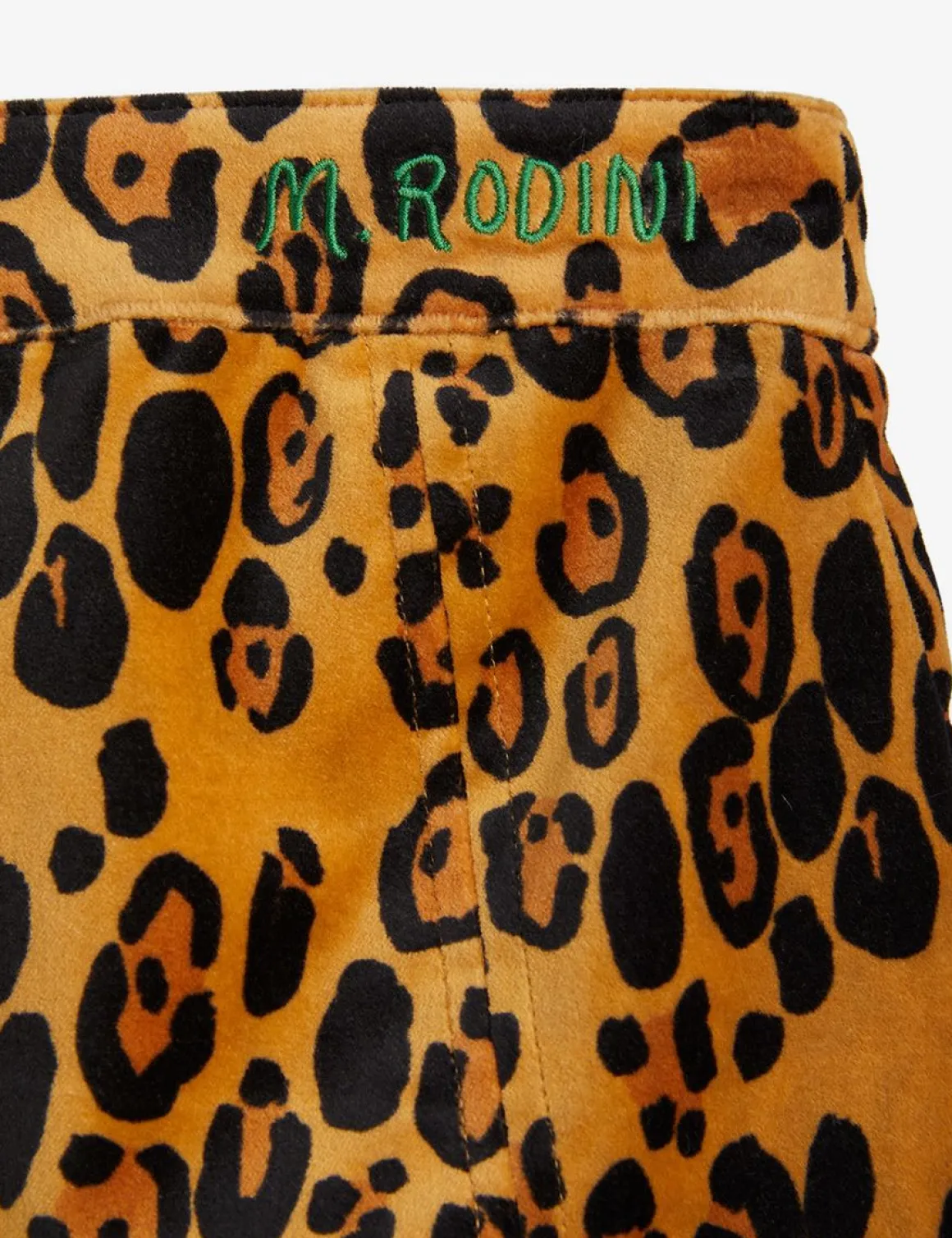Leopard Velvet Skirt