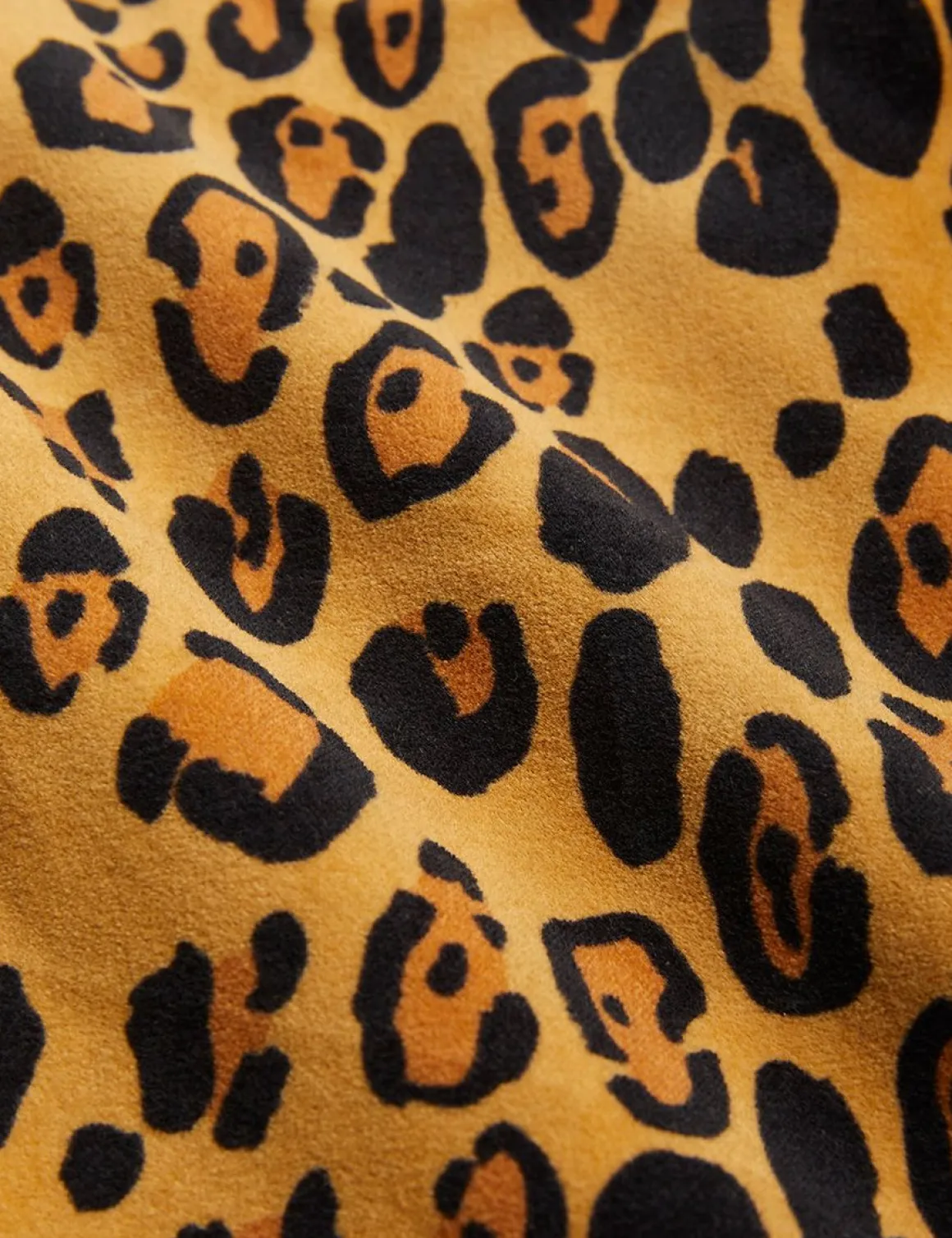 Leopard Velvet Skirt