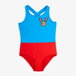 Medal Embroidered UV Swimsuit