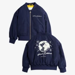 Mini Rodini Society Embroidered Baseball Jacket