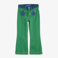 M.Rodini x Wrangler Flared Jeans Green
