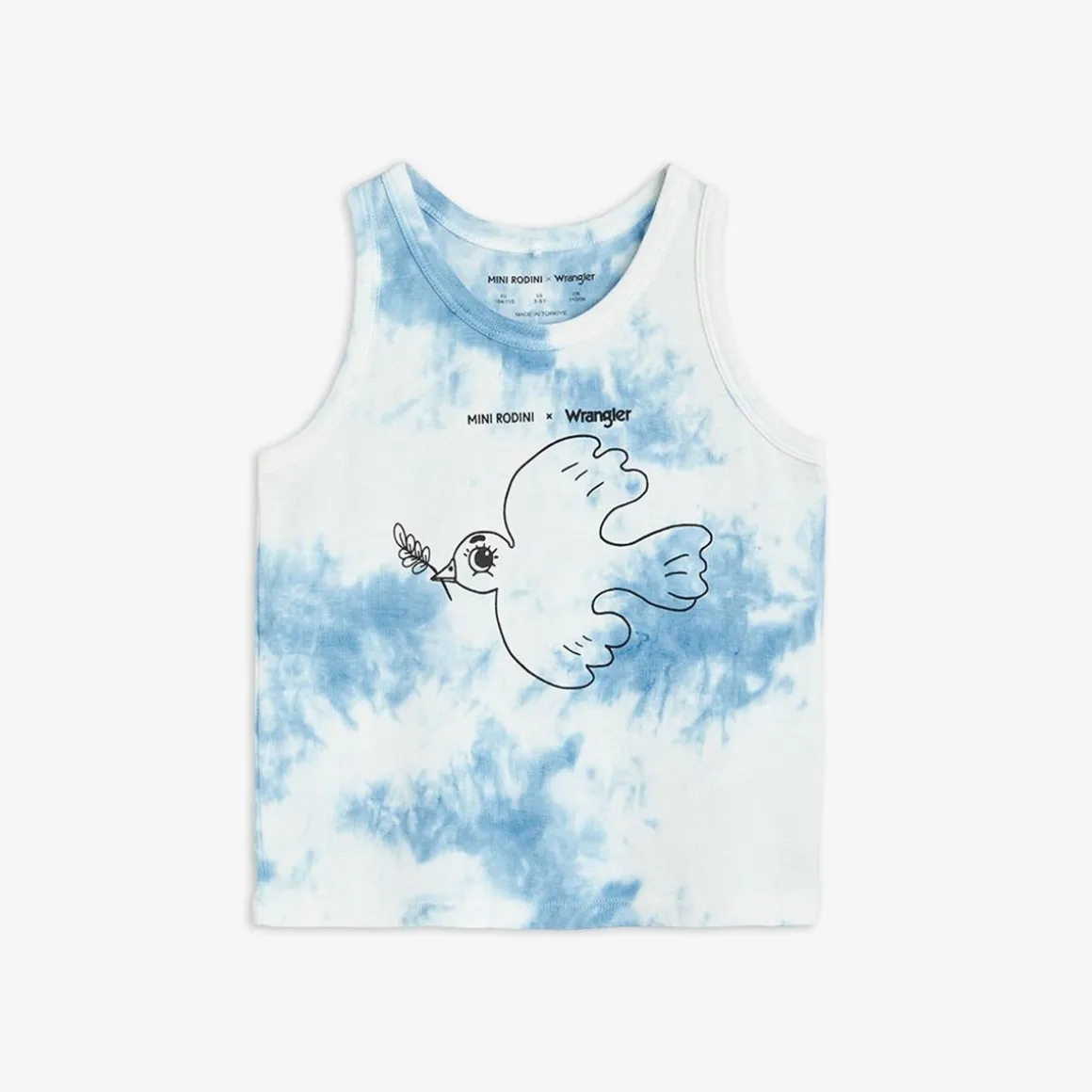 M.Rodini x Wrangler Tank Top Blue