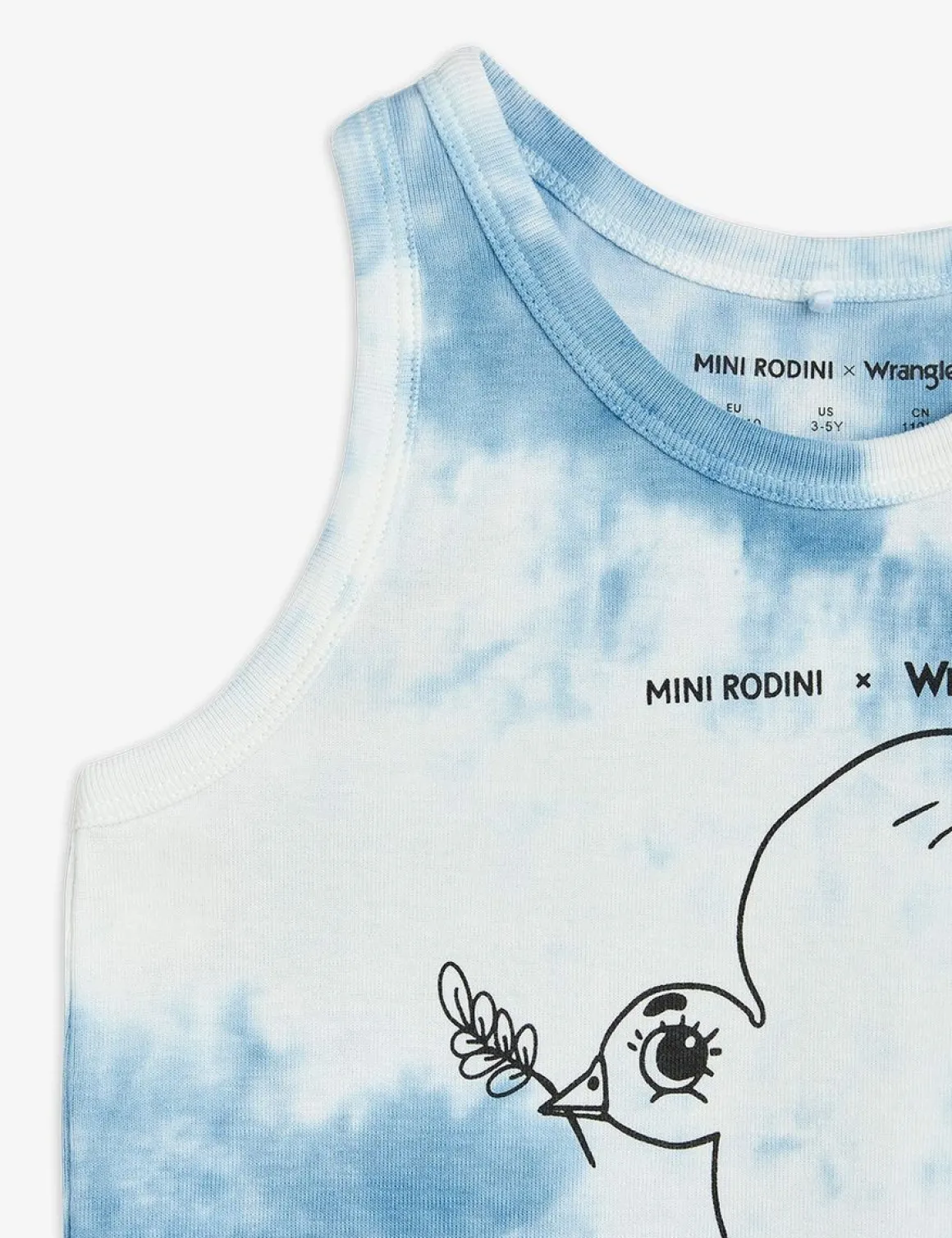 M.Rodini x Wrangler Tank Top Blue