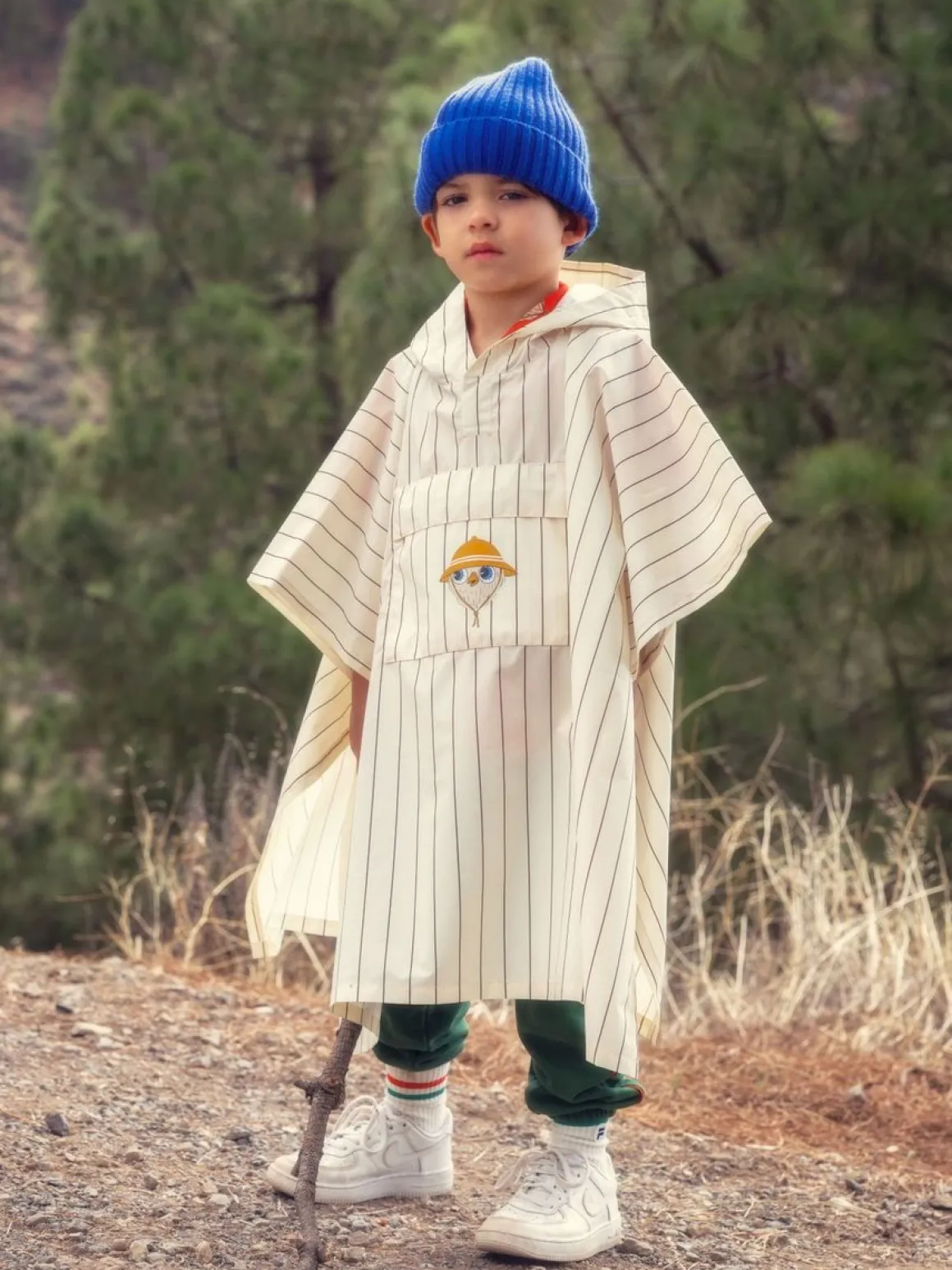 Owl Rain Poncho
