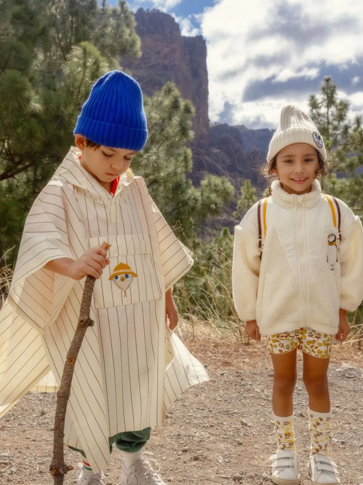 Owl Rain Poncho