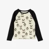Panda Raglan Long Sleeve T-shirt
