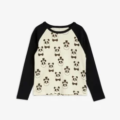Panda Raglan Long Sleeve T-shirt