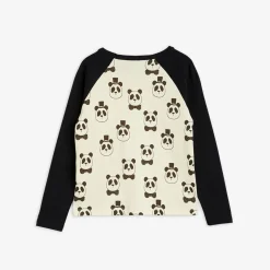 Panda Raglan Long Sleeve T-shirt