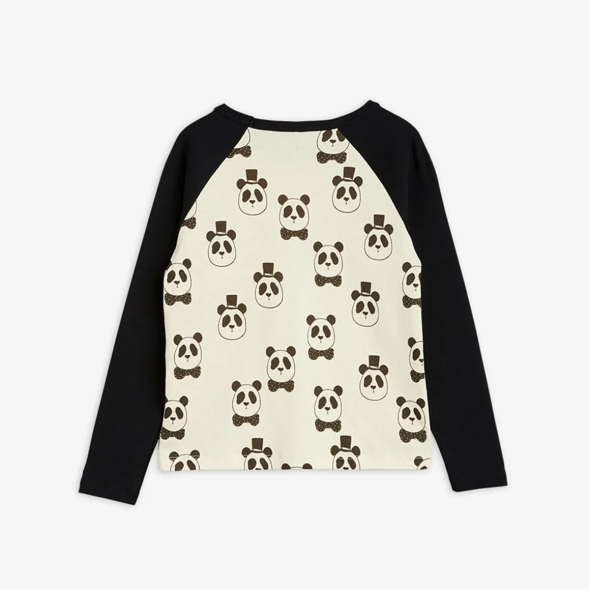 Panda Raglan Long Sleeve T-shirt