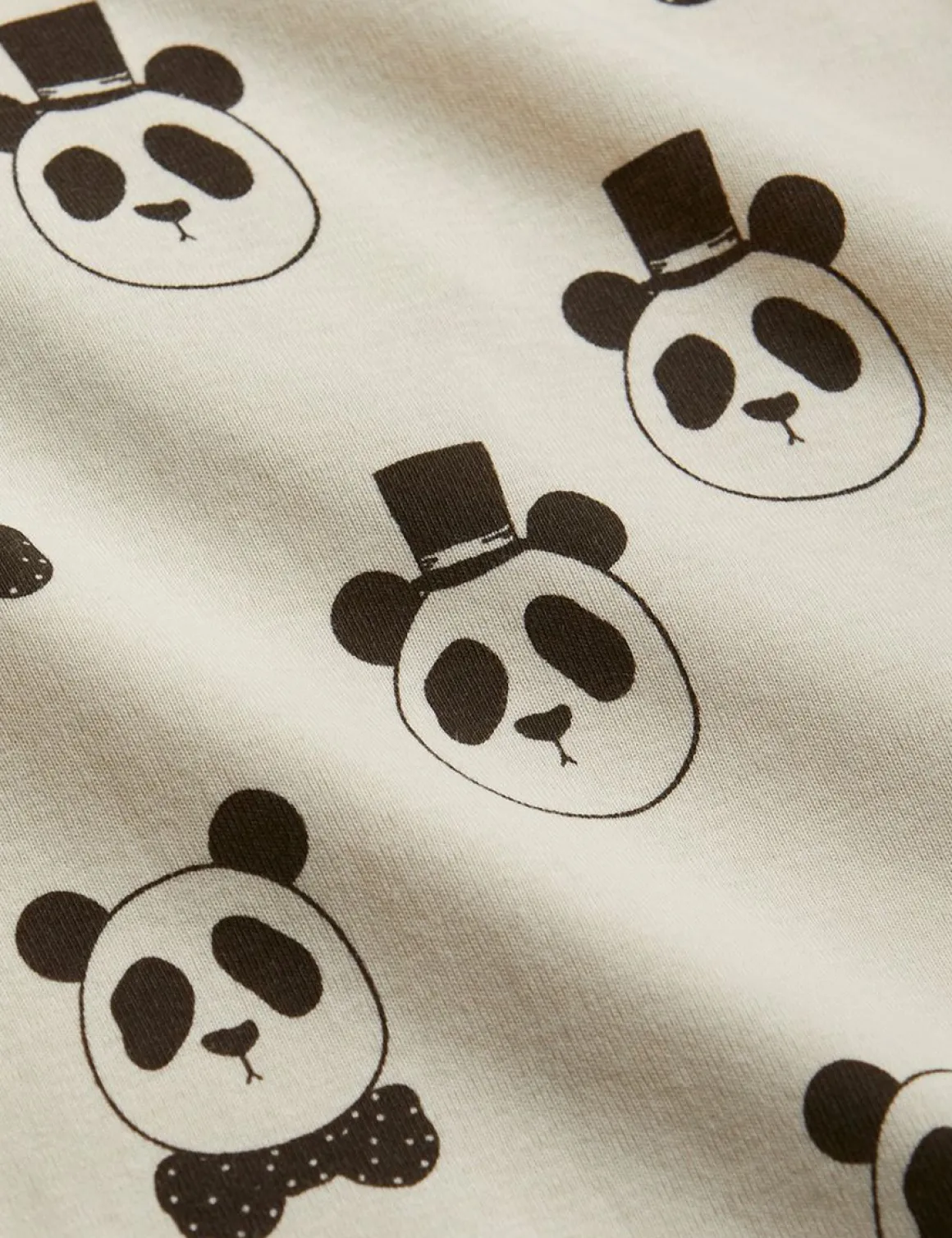 Panda Raglan Long Sleeve T-shirt
