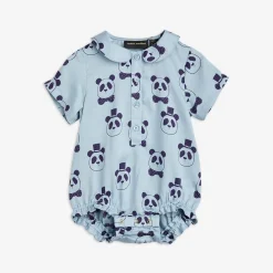 Panda Woven Bodysuit