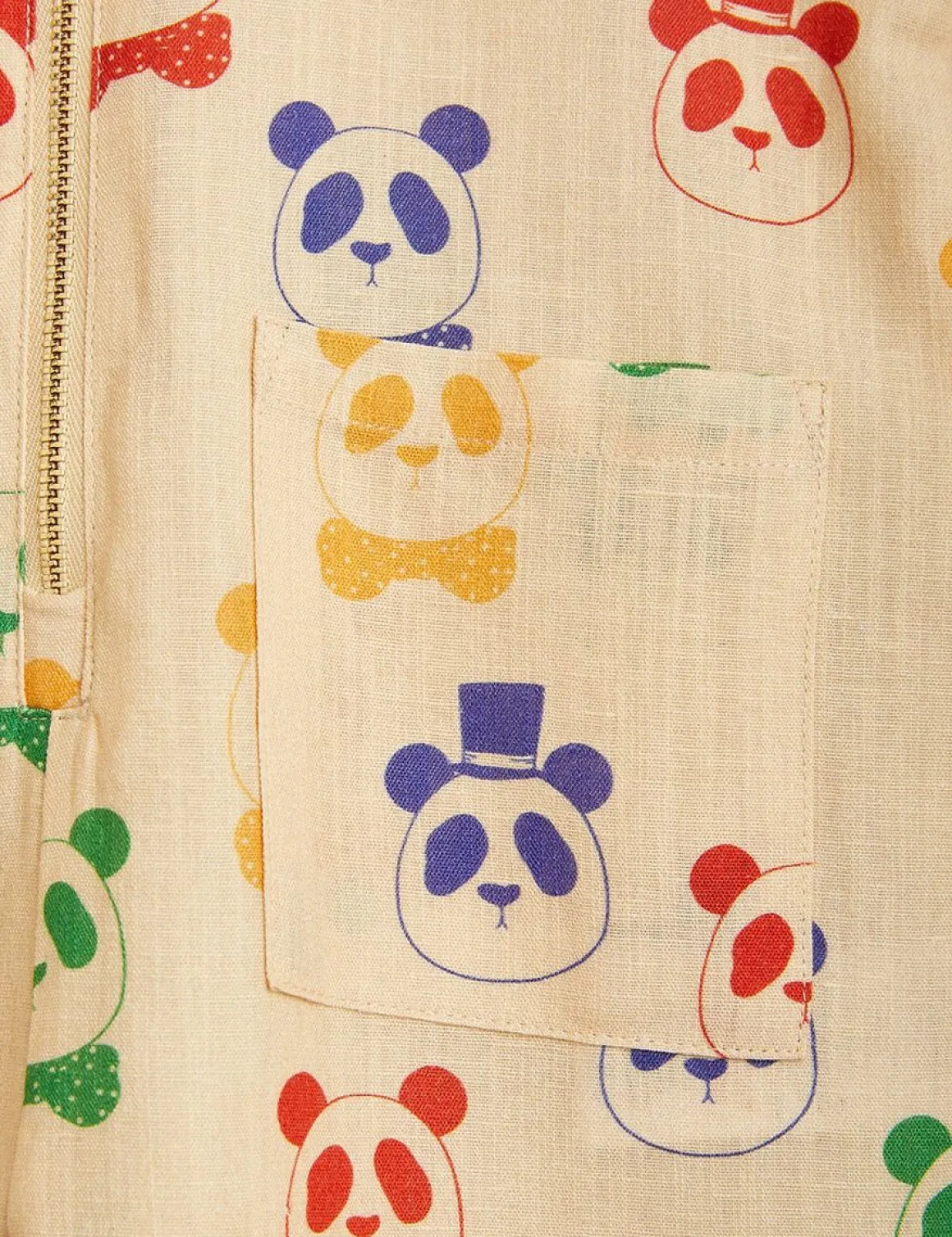 Panda Woven Jumpsuit
