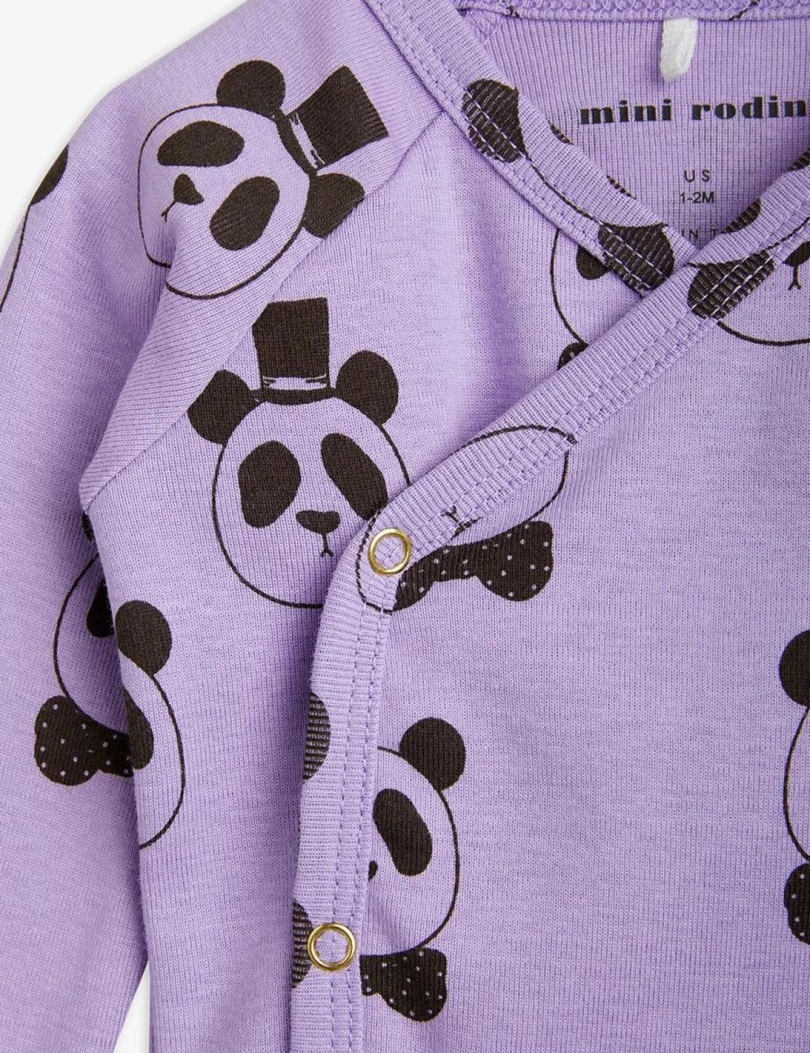 Panda Wrap Bodysuit