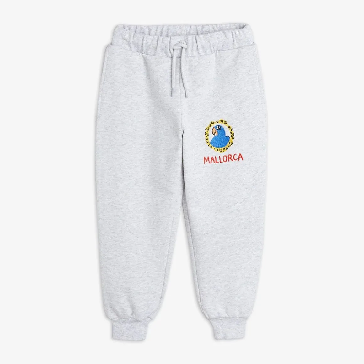 Parrot Embroidered Sweatpants