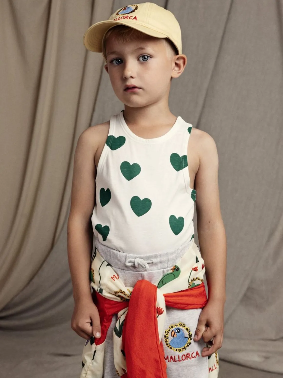 Parrot Embroidered Sweatpants