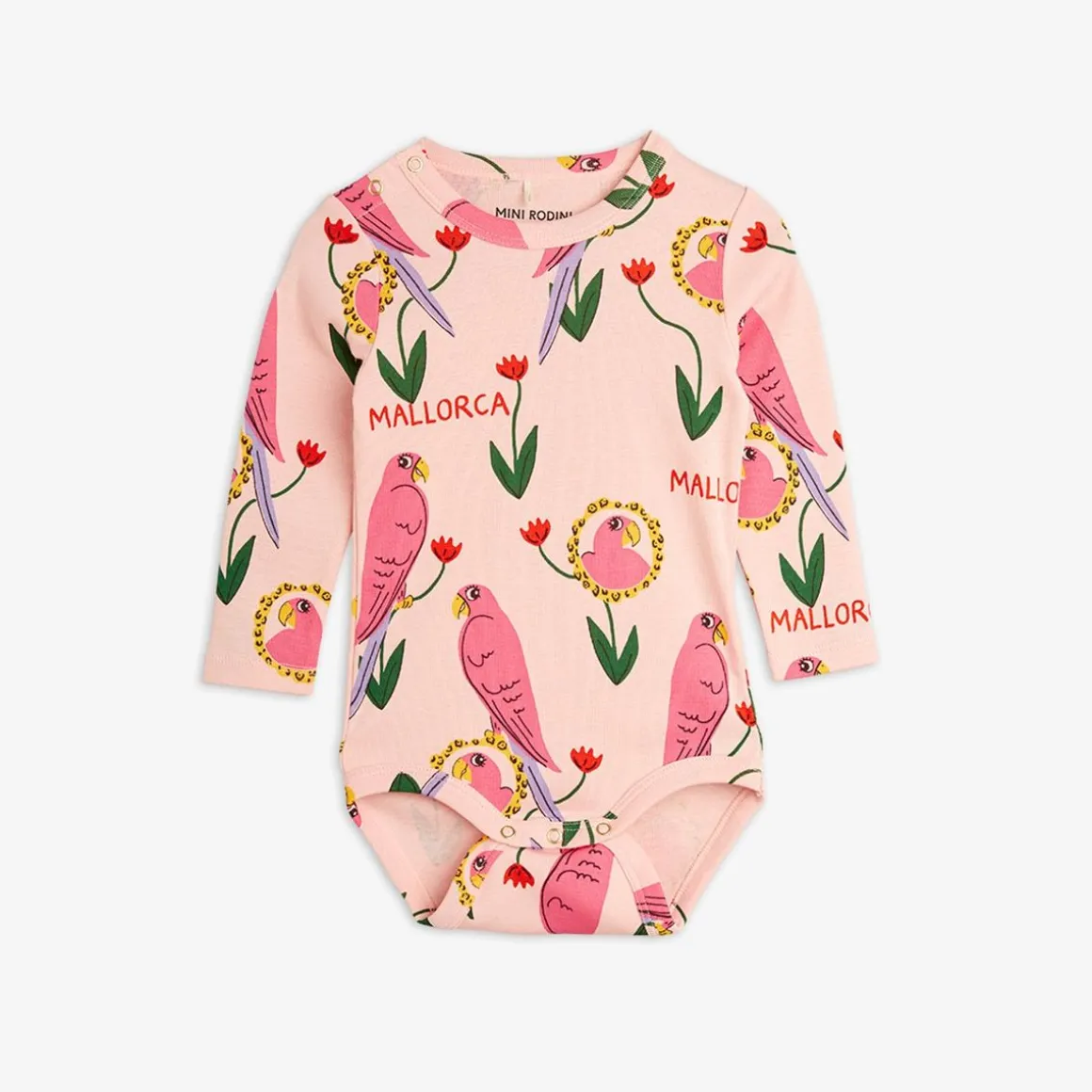 Parrots Long Sleeve Bodysuit