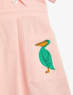 Pelican Seersucker Dress