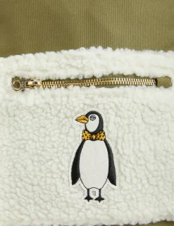 Penguin Embroidered Backpack