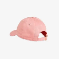 Pigeon Embroidered Cap Pink