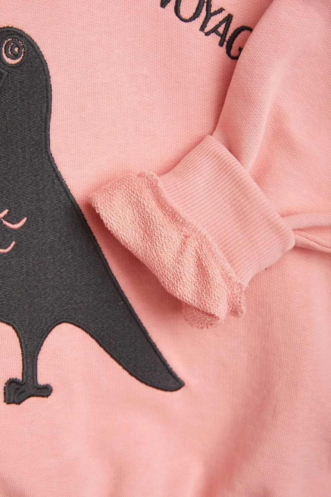 Pigeon Embroidered Sweatshirt