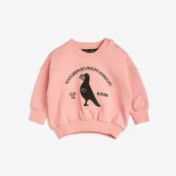 Pigeon Embroidered Sweatshirt