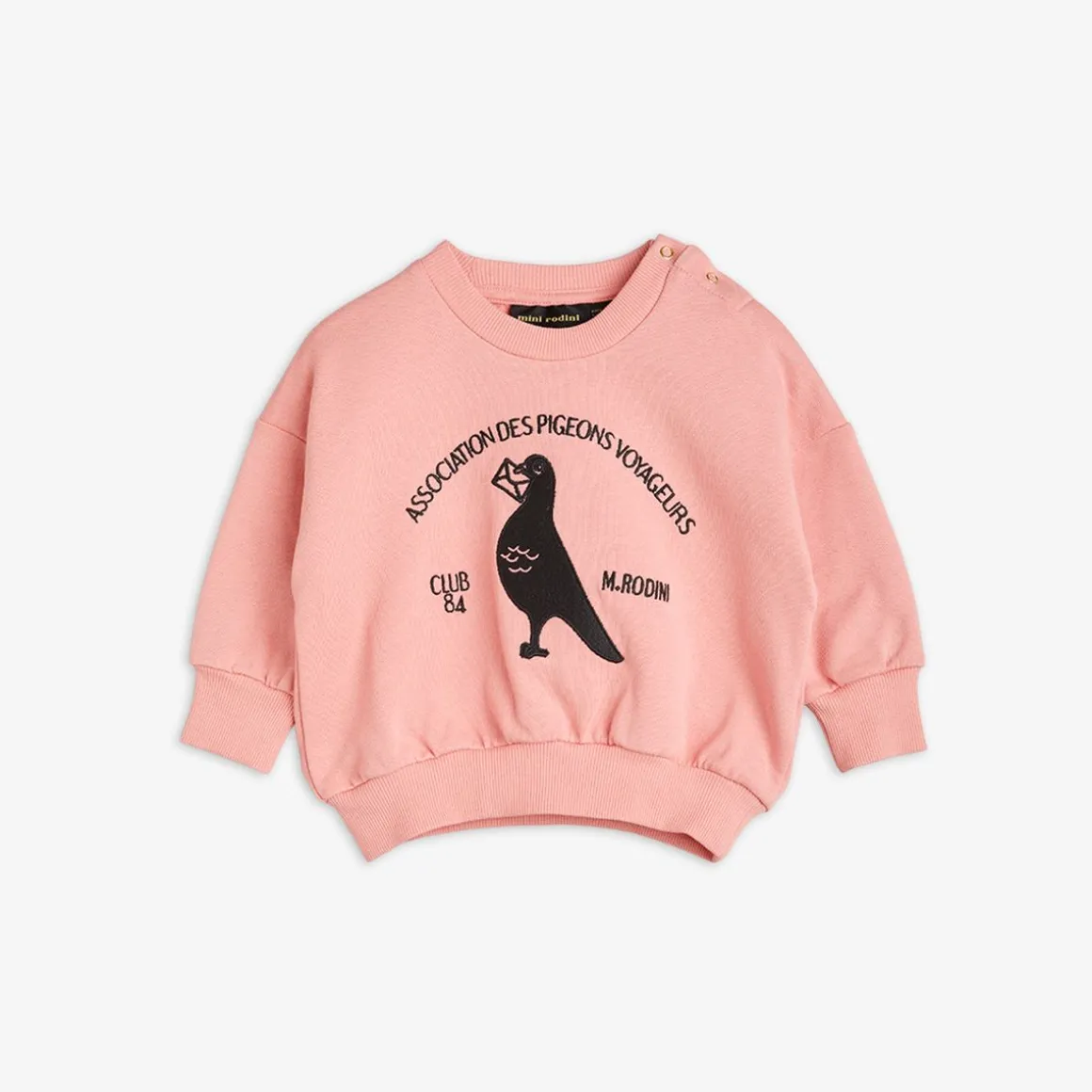 Pigeon Embroidered Sweatshirt