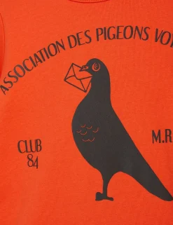 Pigeon T-Shirt Red