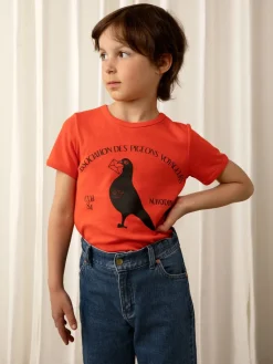 Pigeon T-Shirt Red