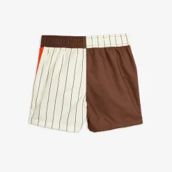 Pinstripe Swim Shorts