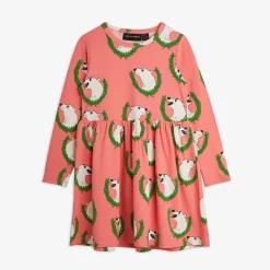 Polar bear long sleeve dress