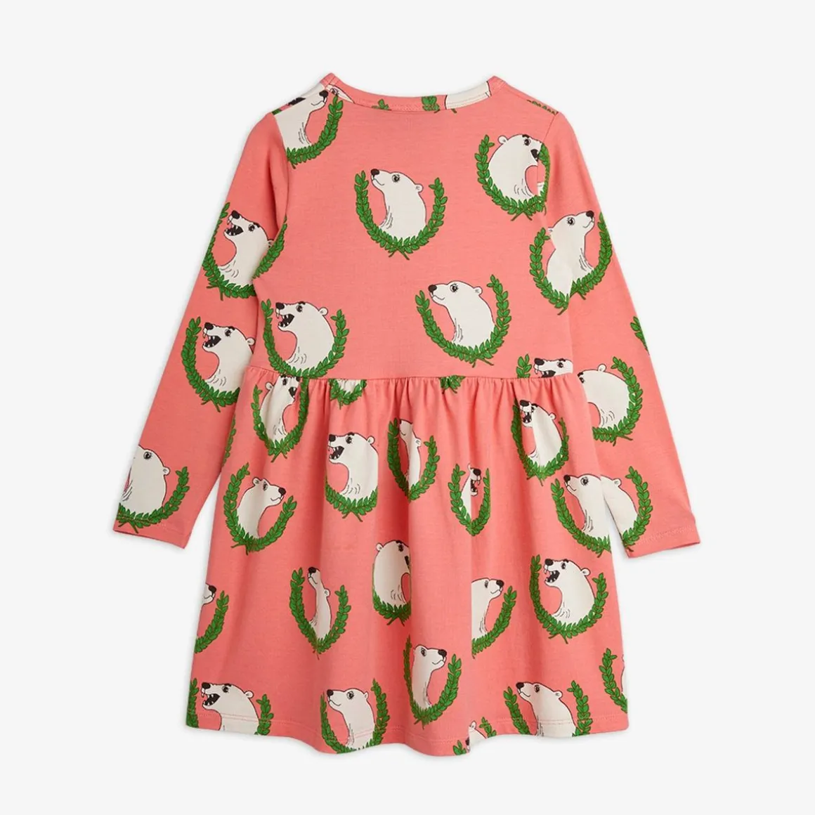 Polar bear long sleeve dress