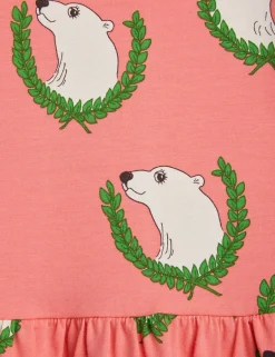 Polar bear long sleeve dress