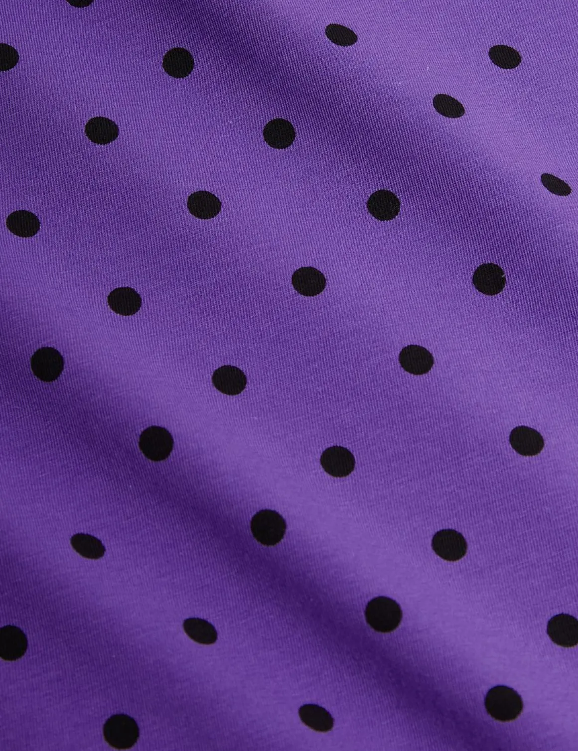 Polka Dot Flared Trousers