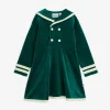 Sailor Velour Dress