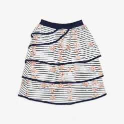 Seersucker Frill Skirt
