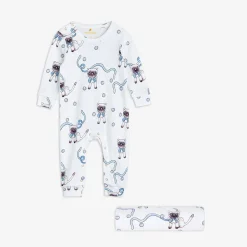 Siamese Cat Jumpsuit and Blanket Set