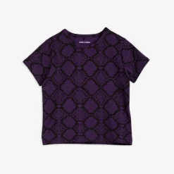 Snakeskin T-shirt Purple