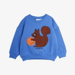 Squirrels Embroidered Sweatshirt