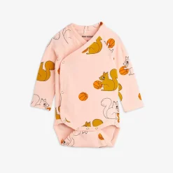 Squirrels Wrap Bodysuit