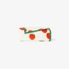 Strawberries Fleece Bedspread Twin