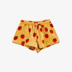 Strawberries Velour Shorts