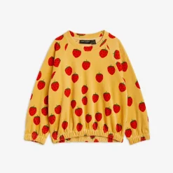 Strawberries Velour Sweatshirt