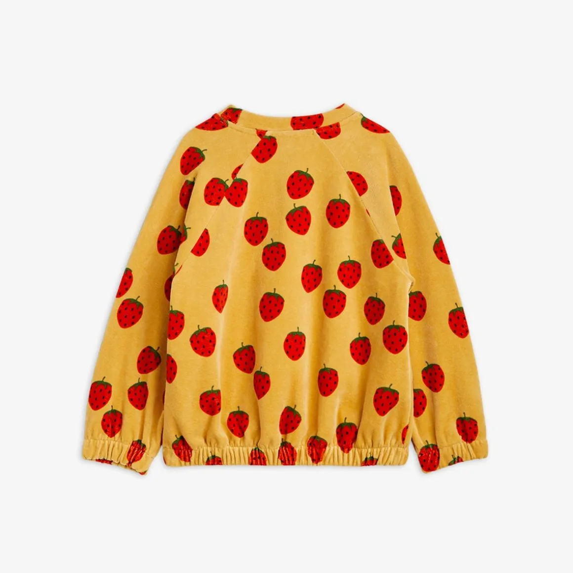 Strawberries Velour Sweatshirt