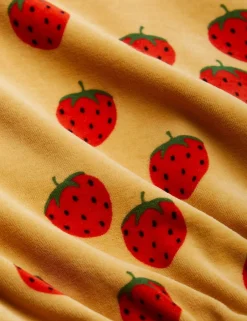 Strawberries Velour Sweatshirt