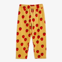 Strawberries Velour Trousers