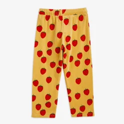 Strawberries Velour Trousers