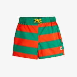 Stripe Swim Shorts
