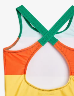 Stripe UV Swimsuit