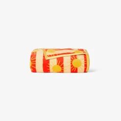 Sun Stripe Fleece Bedspread Twin