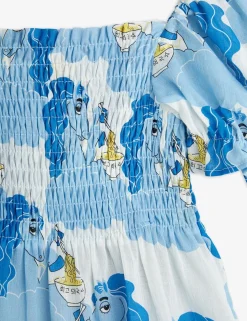 Unicorn Noodles Smock Dress